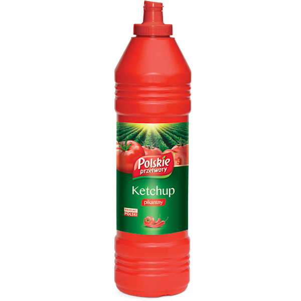 Ketchup  Pikantny Plastik 1000 g.
