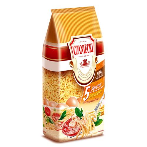 Makaron  Czaniecki  Nitka Walcowana 500 g.