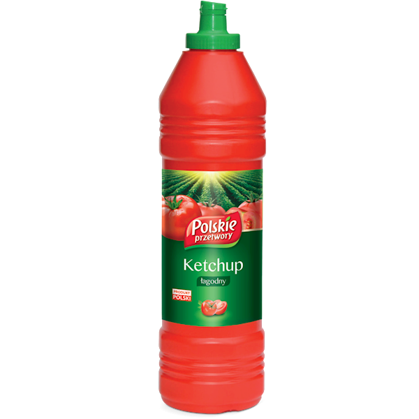 Ketchup  Łagodny Plastik 1000 g.