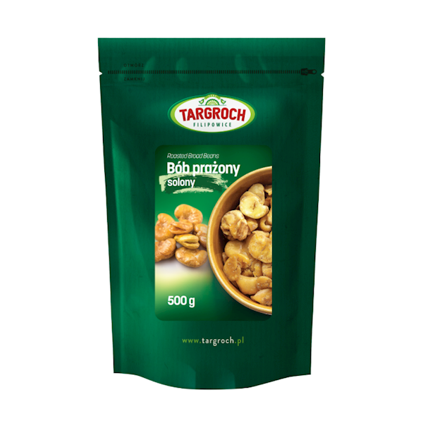 Bób prażony-solony 500g