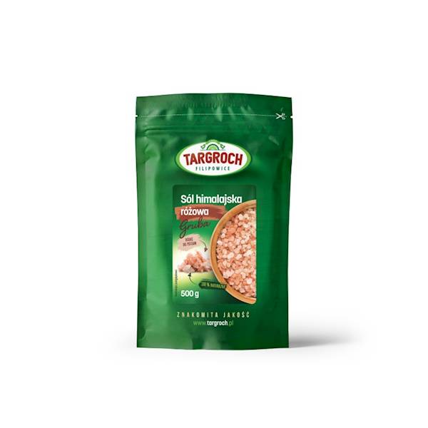 Sól Himalajska ciemno różowa gruba 500g