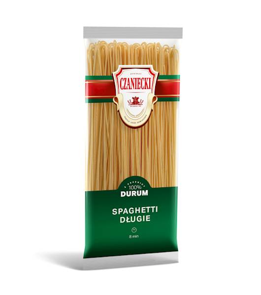Makaron Czaniecki Spaghetti Długie 400 g