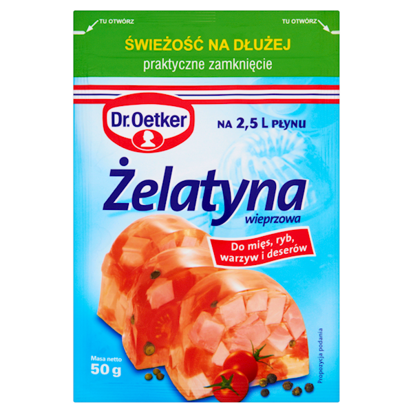 Dr. Oetker Żelatyna Wieprzowa 50 g
