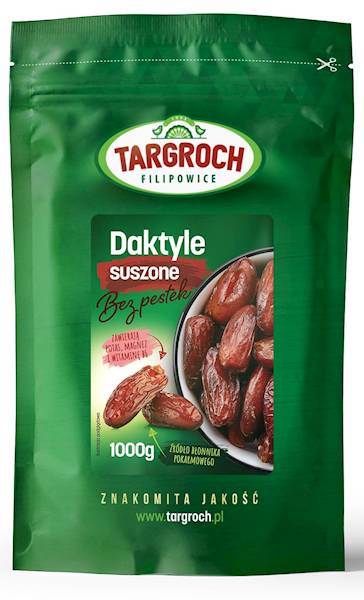 Daktyle suszone bez pestek 1000 g