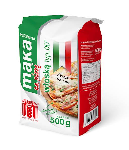 Mąka Pszenna Na Pizzę Włoską  0,5 kg.