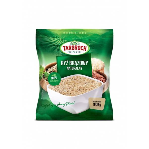 Ryż brązowy naturalny 1000 g