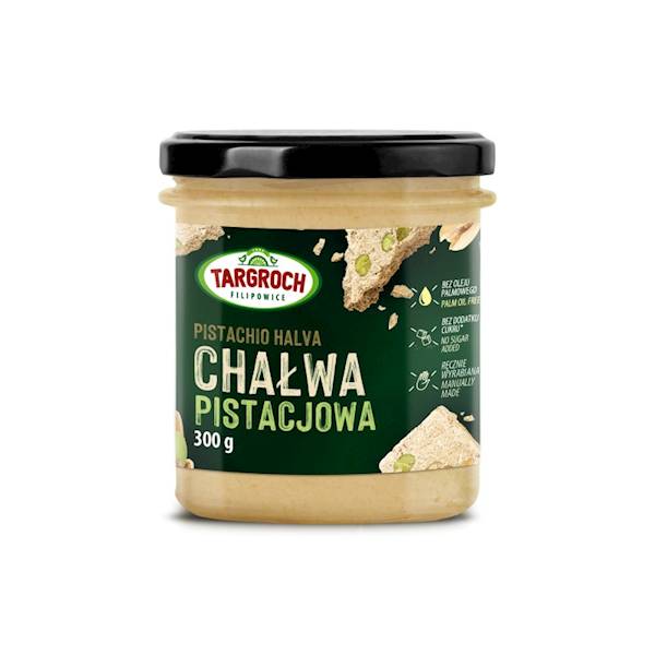 Chałwa pistacjowa bez cukru 300g
