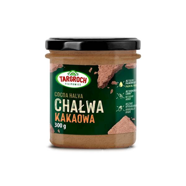 Chałwa kakaowa bez cukru 300g