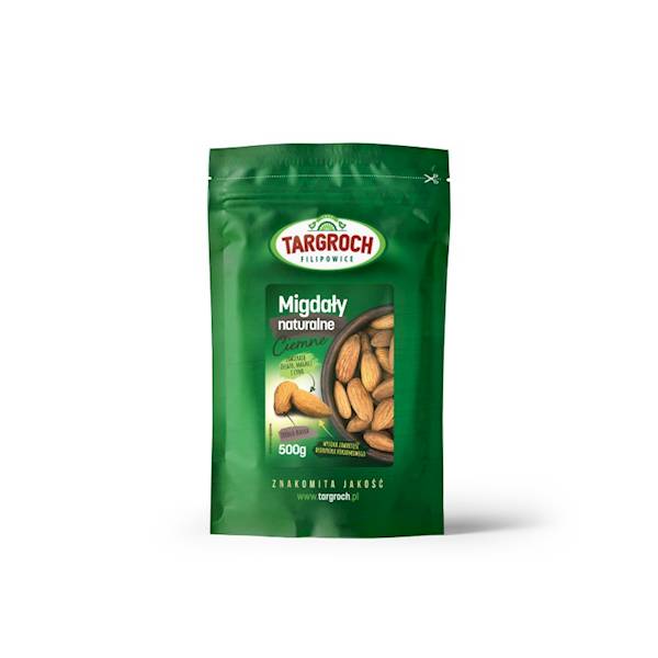 Migdał Naturalny Ciemny 500g
