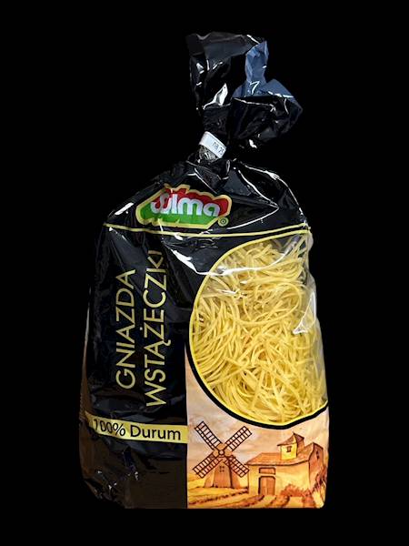 Makaron Sulma Gniazda Wstążeczki   400 g.