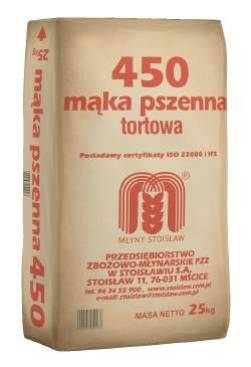 Mąka Pszenna Typ  450 Tortowa 25 kg