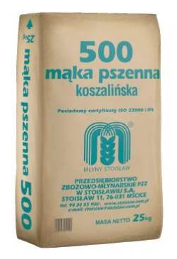 Mąka Pszenna Typ    500  25 kg.