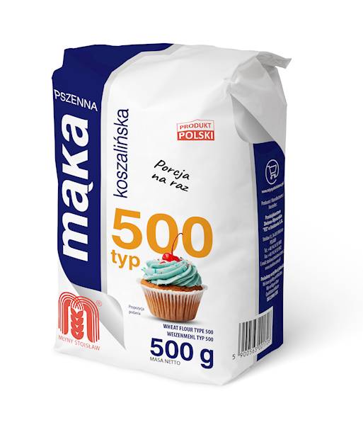 Mąka Pszenna Koszalińska 0,5 kg.