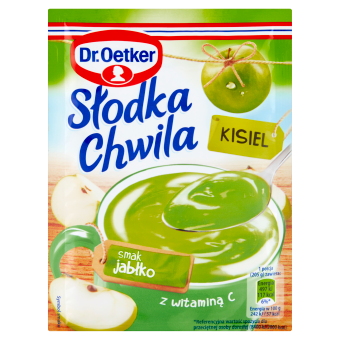 Dr. Oetker słodka chwila kisiel jabłkowy 30g.