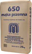 MĄKA PSZENNA TYP  650  25 kg.