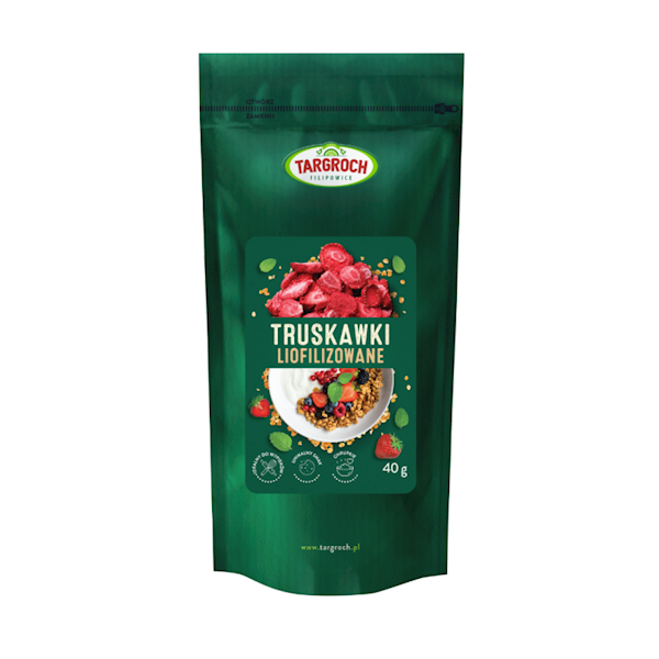 Truskawka liofilizowana plaster 40 g 