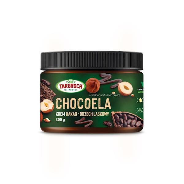 Krem Chocoela z orzechów laskowych i kakao 300g