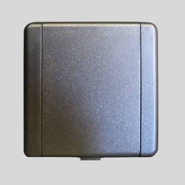Gniazdko Eco kolor aluminium