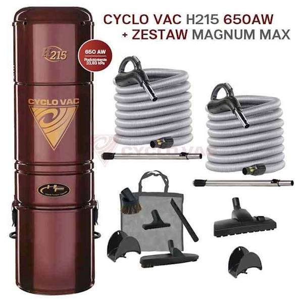 Zestaw CycloVac H215 + 2 x Magnum 9m