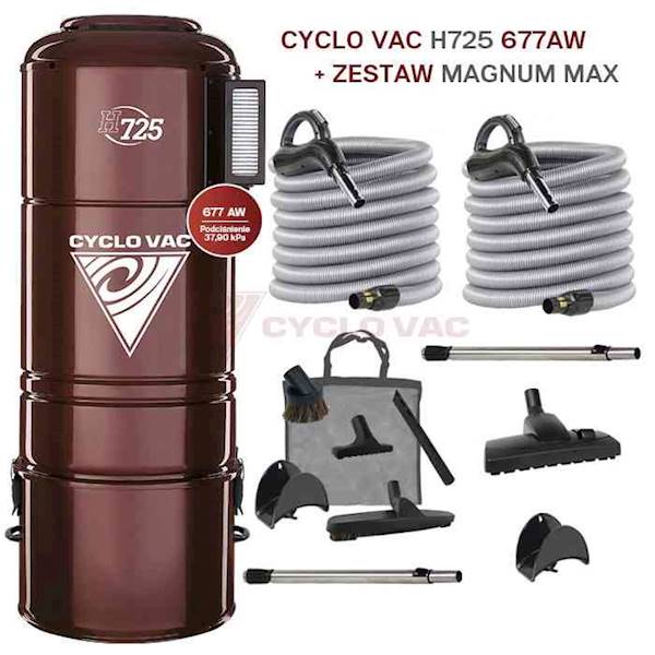 CycloVac H725 + Optima Max 9m