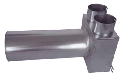 Rekuperacja Skrzynka rozprężna KLO-2x75/125-OC/L 320MM