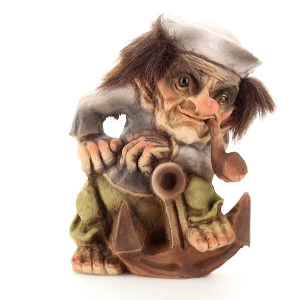 Ny Form Troll 14,0cm marynarz z fajką