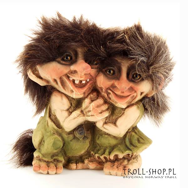 Ny Form Troll 13,0cm para trzymająca się za ręce