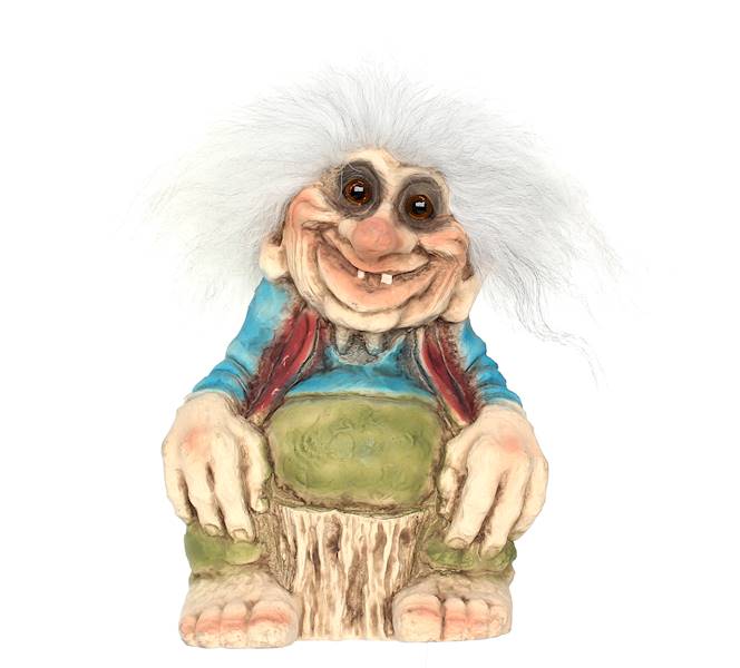 Ny Form Troll 29,0cm troll siedzący na pniu