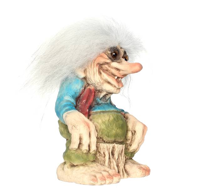 Ny Form Troll 29,0cm troll siedzący na pniu