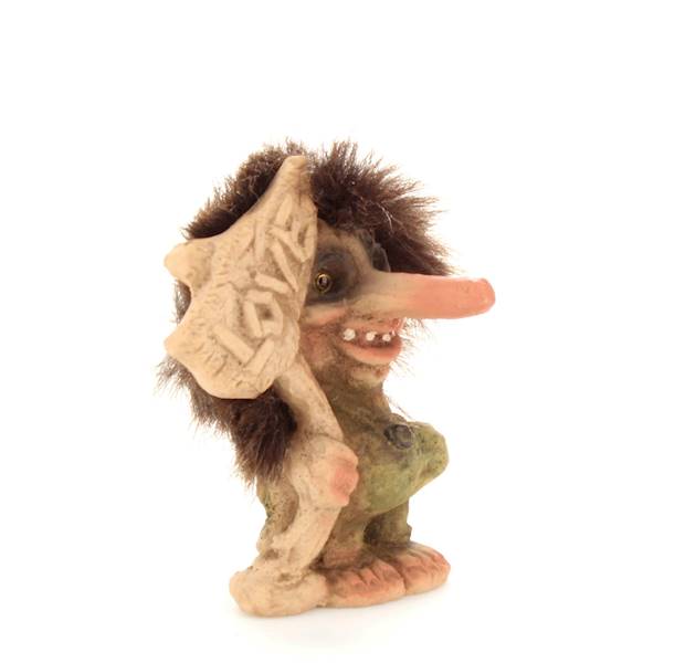 Ny Form Troll  8,0cm zakochany troll
