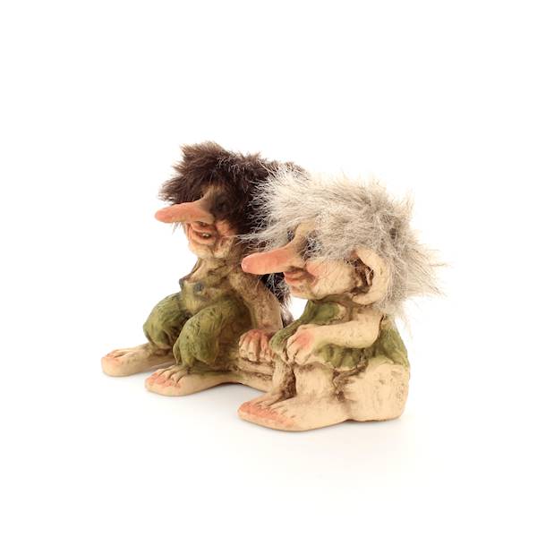 Ny Form Troll 11,0cm trolle siedzące na pniu