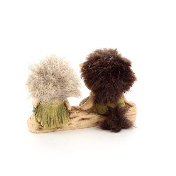 Ny Form Troll 11,0cm trolle siedzące na pniu