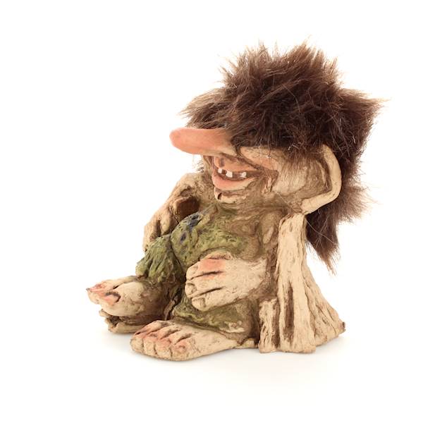 Ny Form Troll 12,0cm troll siedzący na krześle