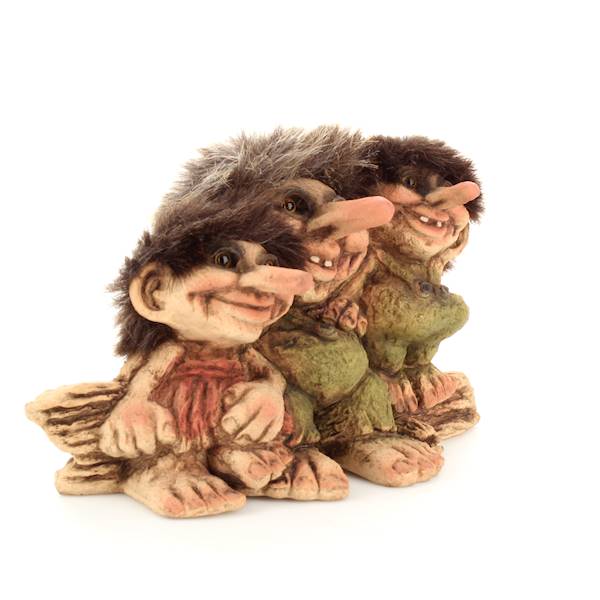 Ny Form Troll 11,0cm troll z dwójką dzieci