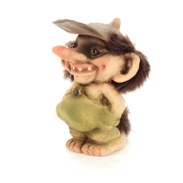 Ny Form Troll 10,0cm mały chłopiec z czapką