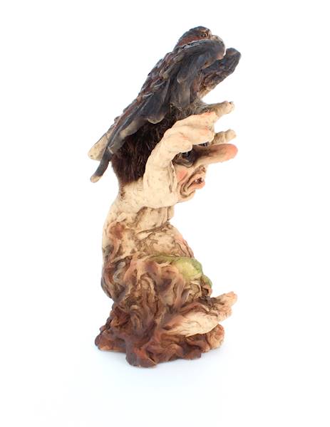 Ny Form Troll 28,5cm troll z wielkim ptakiem
