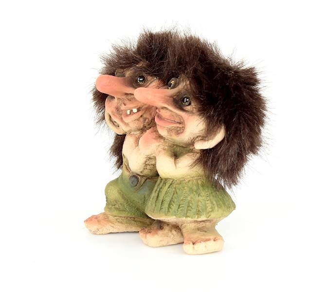 Ny Form Troll  9,0cm troll chłopiec i dziewczynka