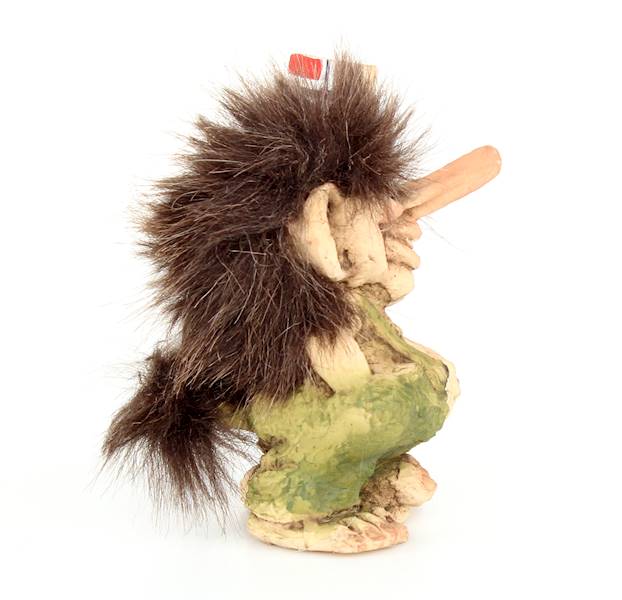 Ny Form Troll 10,0cm troll ze skałą i flagą