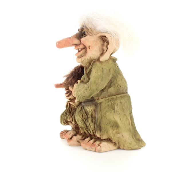 Ny Form Troll 17,0cm kobieta troll z dziewczynką