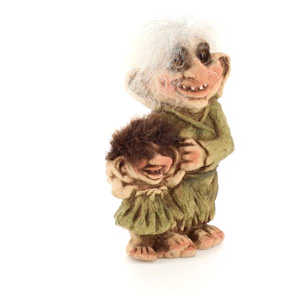 Ny Form Troll 17,0cm kobieta troll z dziewczynką