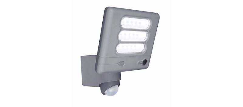 ESA LED WALL PIR CAMERA GREY + STAND