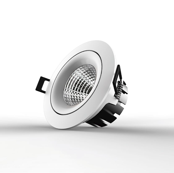 Downlight wychylny LED NVL MINI 10W IP54 3000K 36°