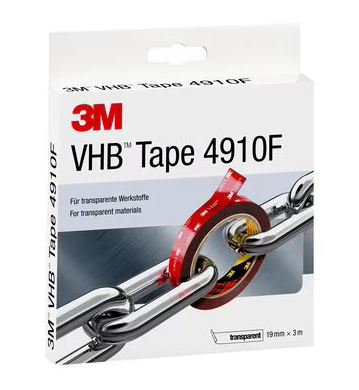 3M4910F Taśma VHB przezroczysta 19mm x 3m gr. 1 mm