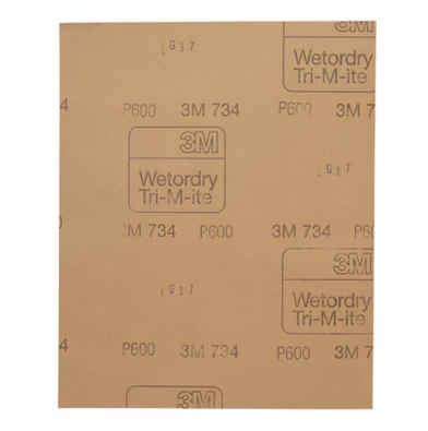 Wodoodporny arkusz 3M™230 mm x 280 mm, P600 734