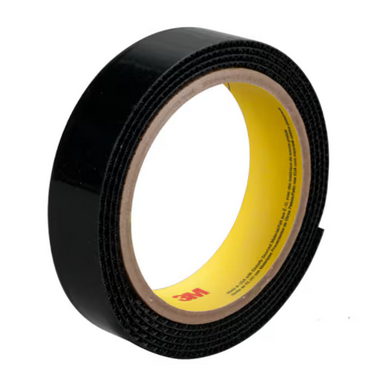 3MSJ3527N, Rzep czarny, 25 mm x 45.7 m, 4.4 mm