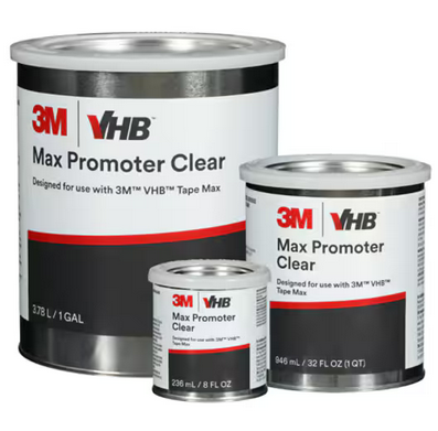 Promotor do taśm 3M VHB Max, Clear, 236.6 ml