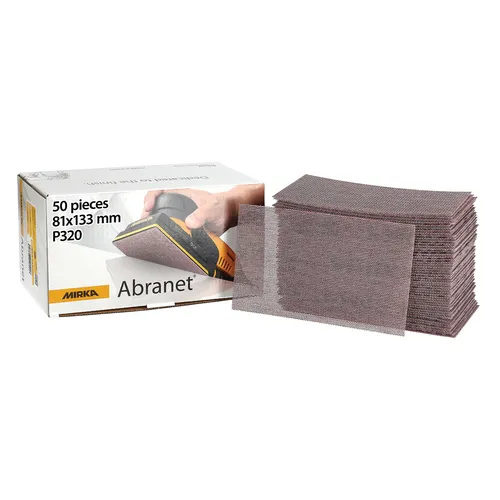 MIRKA Abranet 81x133 P80 rzep