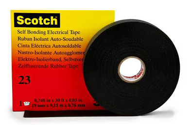 3M23 Taśma izol. samowulkan.38mmx9,5m