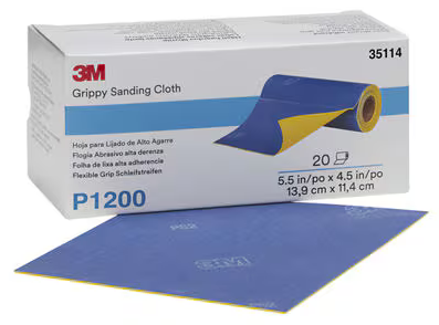 3M35114 139mm x 114mm  P1200 Arkusz elastyczny