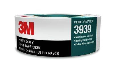 3M3939 Taśma typu duct 3939 srebrna, 48 mm 54.8 m